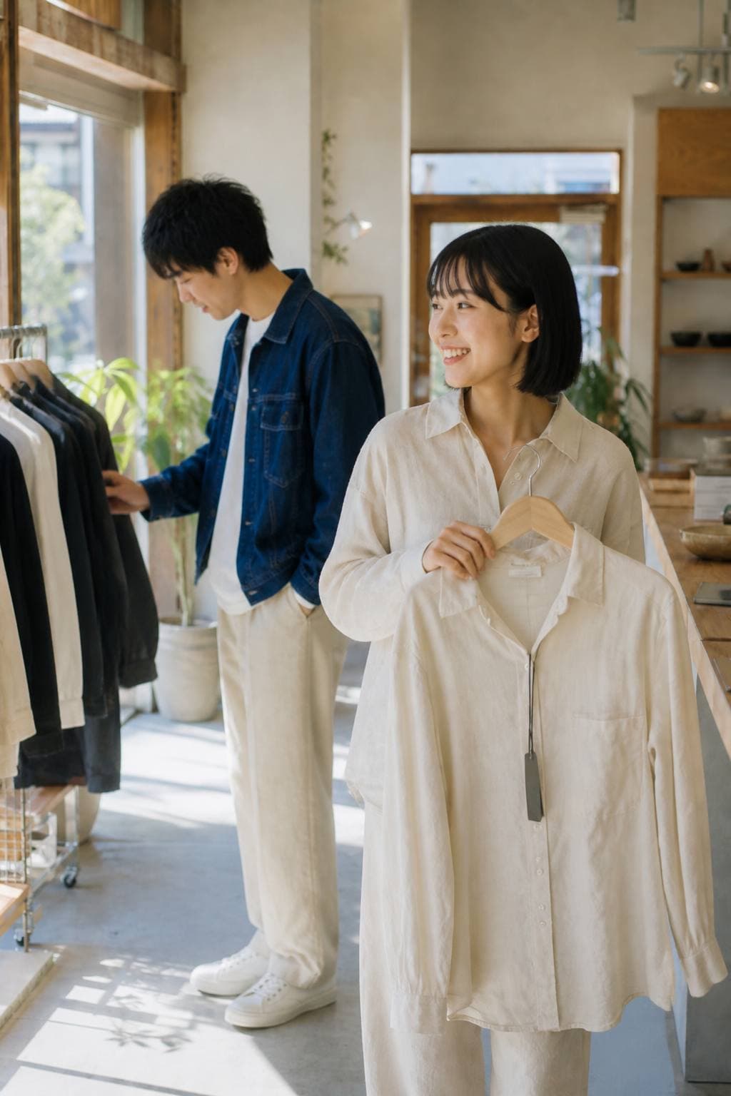 アパレルとして開いたリアルショールーム